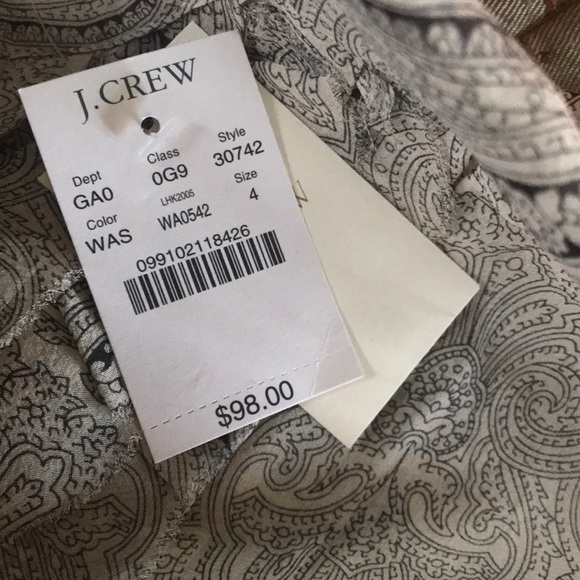 J. Crew Button Down Blouse - Picture 2 of 5